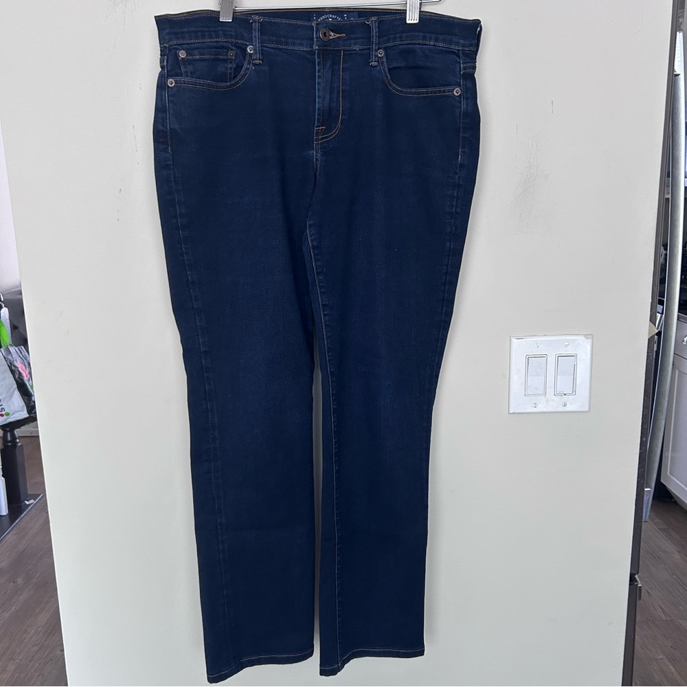 WOMENS LUCKY BRAND SWEET”N STRAIGHT JEANS classic blue size 10 Reg